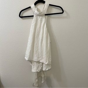 Just in tank top white medium